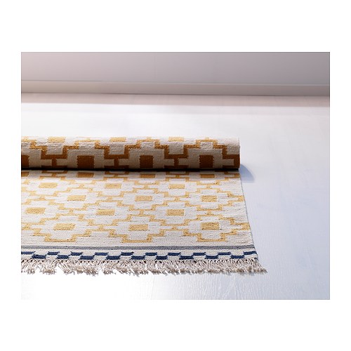 A great rug from Ikea, the Alvine Ruta Rug. This is currently in our living room!